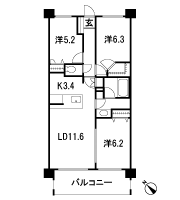 Floor: 3LDK + WIC, the occupied area: 70.15 sq m, Price: 37,700,000 yen ・ 37,900,000 yen, now on sale