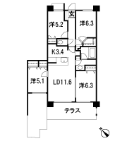 Floor: 4LDK + WIC, the occupied area: 80.15 sq m, Price: 41,800,000 yen, now on sale