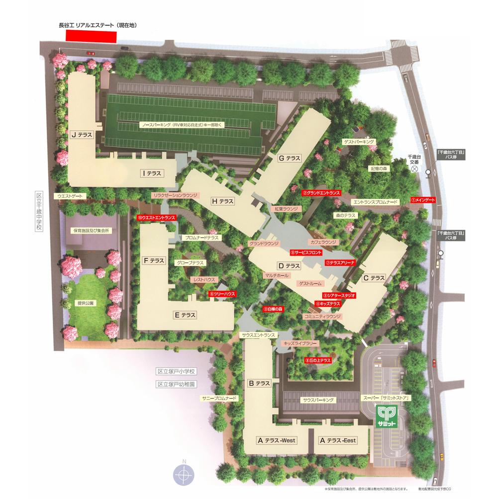 Local guide map