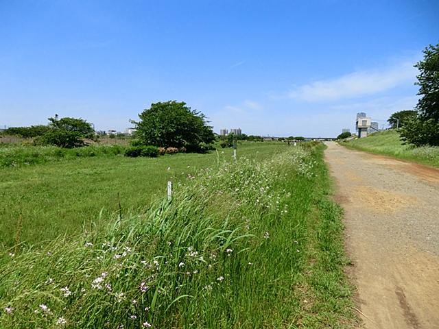 park. Tama River 150m to amusement