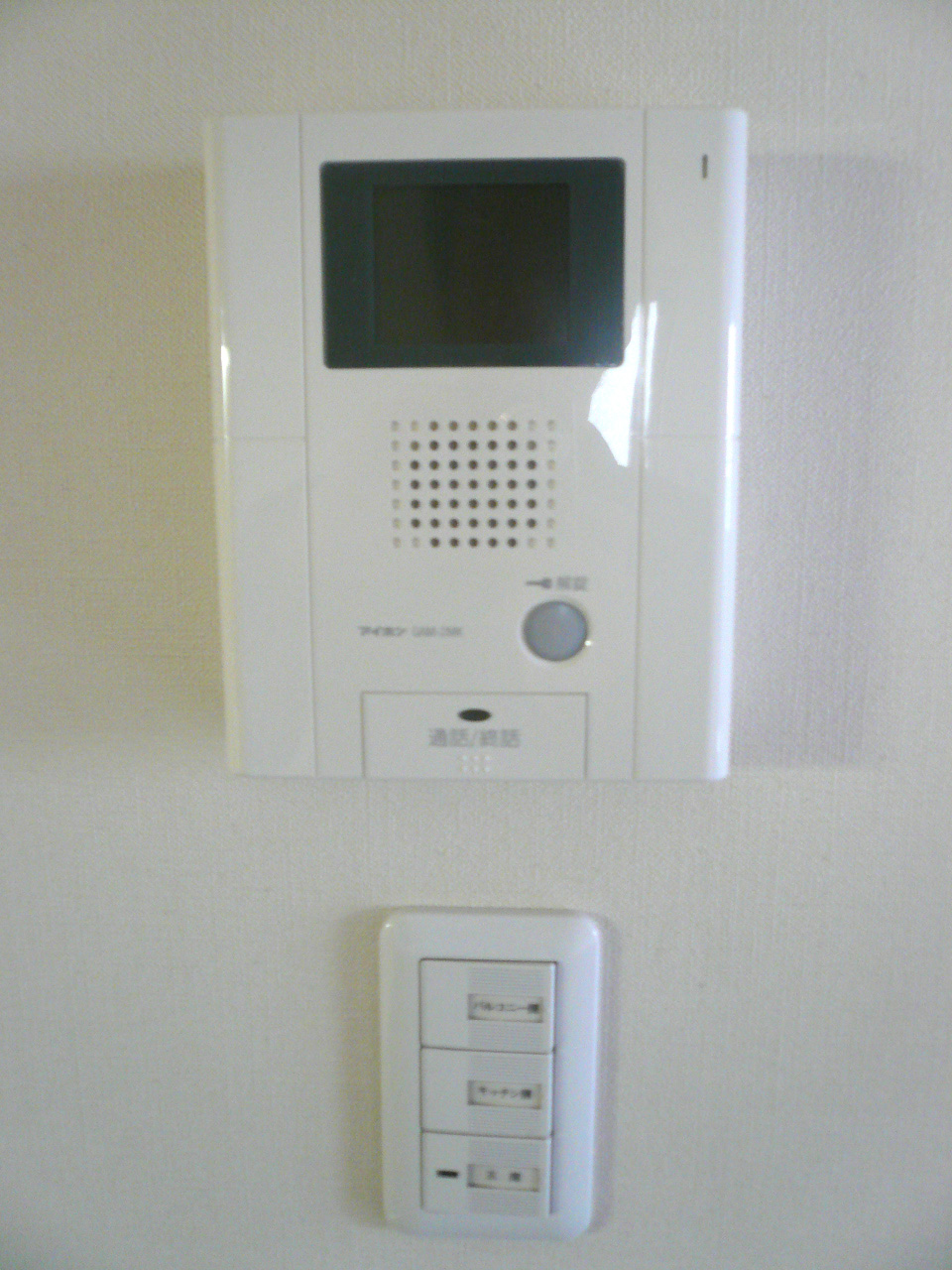 Security. Monitor with intercom of peace of mind