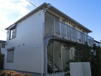 Building appearance. Stylish appearance ・ Apartment of the two-story