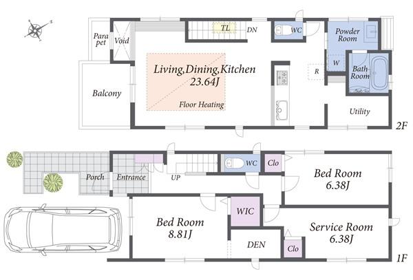 Floor plan. Floor plan A Building