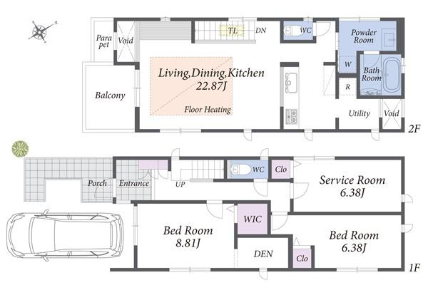 Floor plan. Floor plan B Building