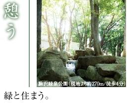 Other. There is a lush park in the surrounding area, You can play with confidence the child. Also, Green scent of, In the space feel a refreshing light and wind, It is also possible to enjoy reading hobby. Spend a luxurious time to satisfy mind. 