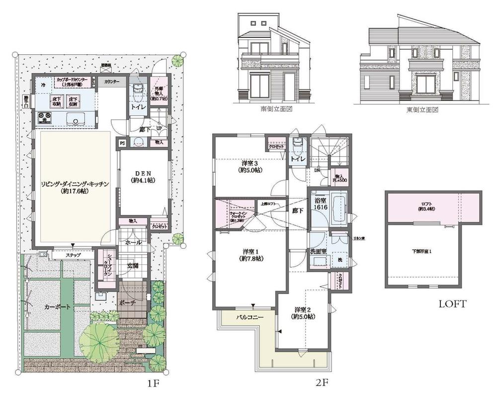 Floor plan. (HOUSING PLAN1), Price TBD , 3LDK+S, Land area 96.04 sq m , Building area 95.13 sq m