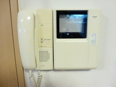 Security. Monitor with intercom