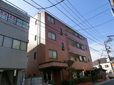 Building appearance. A quiet residential area ・ This apartment of Steel 4-storey