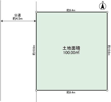 Compartment figure.  ※ For surveying (subdivided ago), There is a possibility of increase or decrease in the area. 