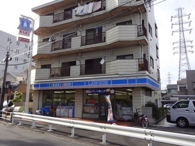 Convenience store. Lawson Kyuden 4-chome up (convenience store) 398m