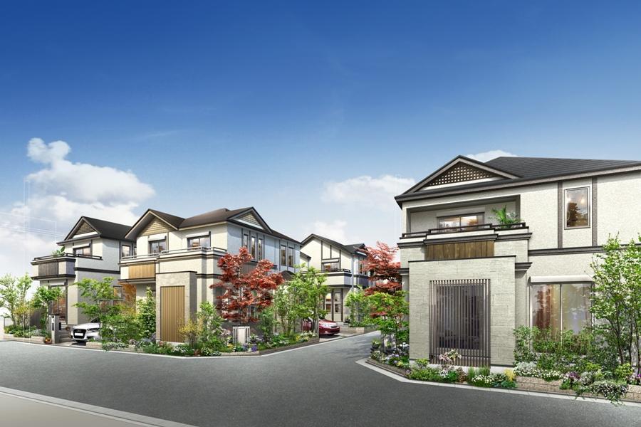 Rendering (appearance). Lush natural environment, Administrative services of the peace of mind in child-rearing, Urban development, which has been developed in order to live, More robust Musashino Plateau. Where the livable conditions were trimmed, It is also one of the charms of Setagaya.