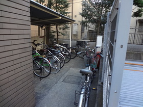 Other common areas. Bicycle parking lot because the bicycle is often bike does not put