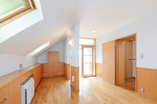 Non-living room. The third floor of the Western-style (about 10 quires). Storage of low counter is located in the two walls, There is also about 3.4 Pledge of walk-in closet.