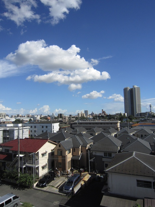 View. View from the fifth floor room