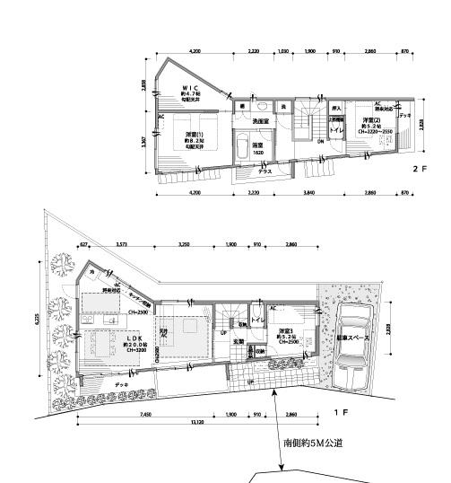 Floor plan. 89,800,000 yen, 3LDK + S (storeroom), Land area 125 sq m , Building area 99.72 sq m