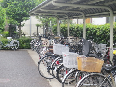 Other common areas. Bicycle-parking space