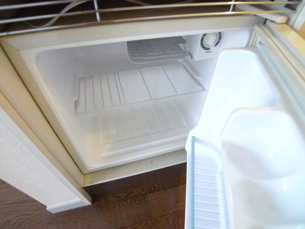 Kitchen. With mini fridge