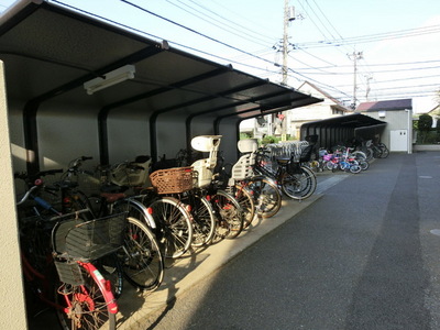 Other common areas. It is a bicycle parking space