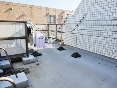 Other common areas. There is a residents-only washing clothes space on the roof