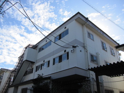 Building appearance. A quiet residential area ☆