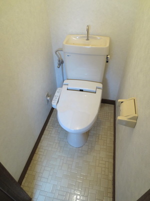 Toilet. Bidet with toilet