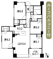 Floor: 4LDK + 2WIC, occupied area: 88.55 sq m, Price: TBD
