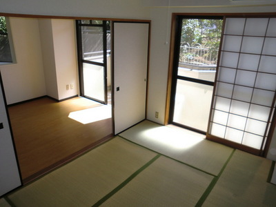 Other room space. It is useful to have living next to a Japanese-style room