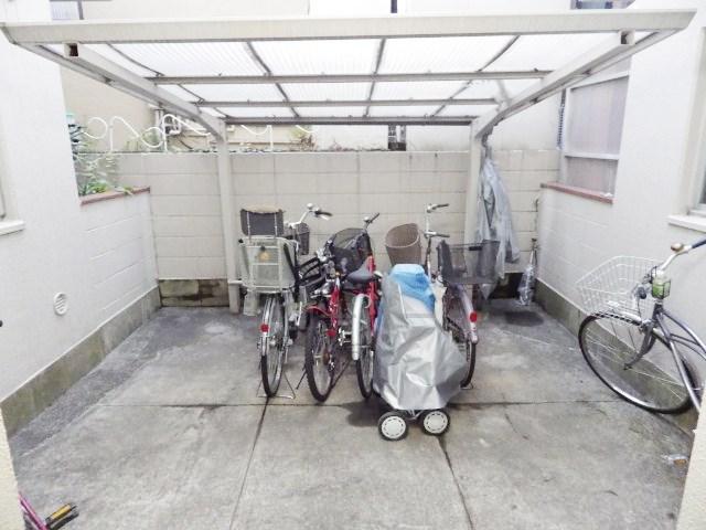 Other common areas. Bicycle-parking space