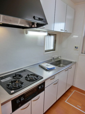 Kitchen. Cooking is Easy gas stove 3-neck with grill system Kitchen