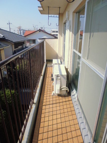 View. Spacious balcony