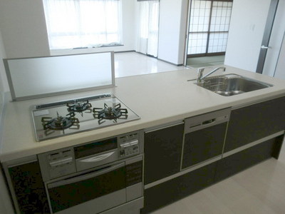 Kitchen. Convenient dishwasher ・ Oven kitchen