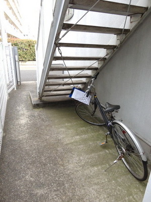 Other common areas. Bicycle parking space