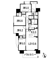 Floor: 4LDK + WIC + SIC, the occupied area: 83.76 sq m, Price: 64,800,000 yen, now on sale
