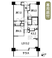 Floor: 3LDK + WIC, the occupied area: 72.98 sq m, Price: TBD