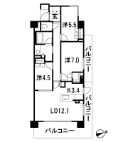Floor: 3LDK + WIC, the occupied area: 76.61 sq m, Price: TBD