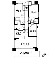 Floor: 3LDK + WIC, the occupied area: 68.11 sq m, Price: TBD