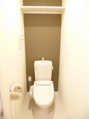 Toilet. With Washlet