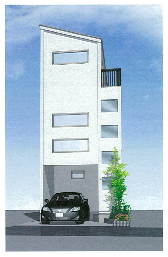 Building plan example (Perth ・ appearance). Building plan example  Building price 15 million yen, Building area 96.44 sq m