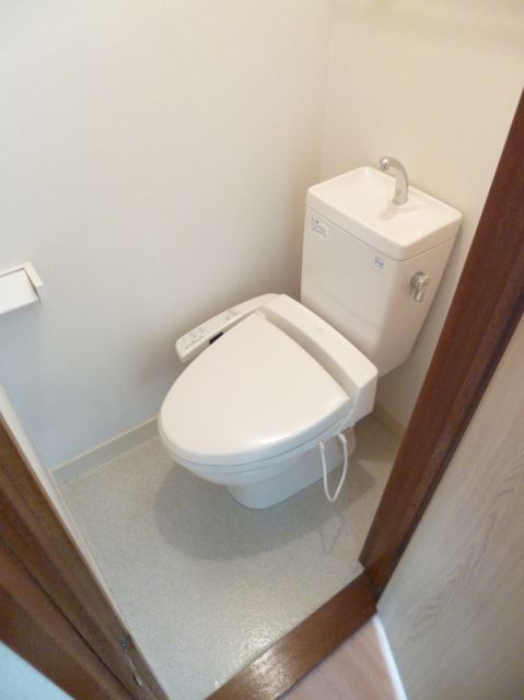 Toilet. With Washlet