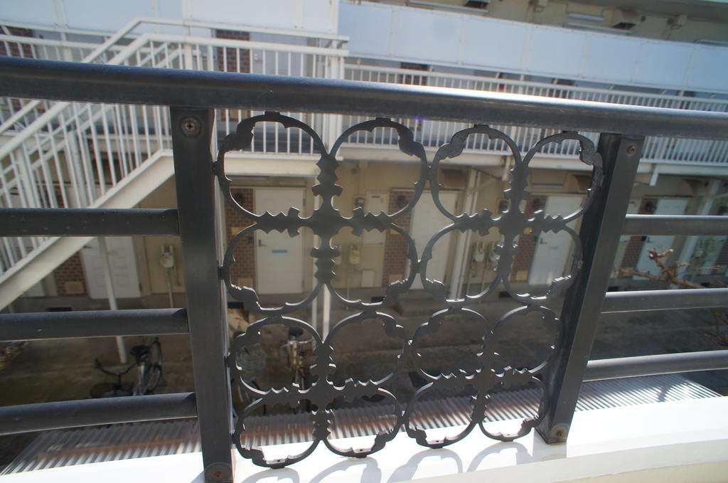 Balcony. Fashionable design of the balcony of the fence ☆ 