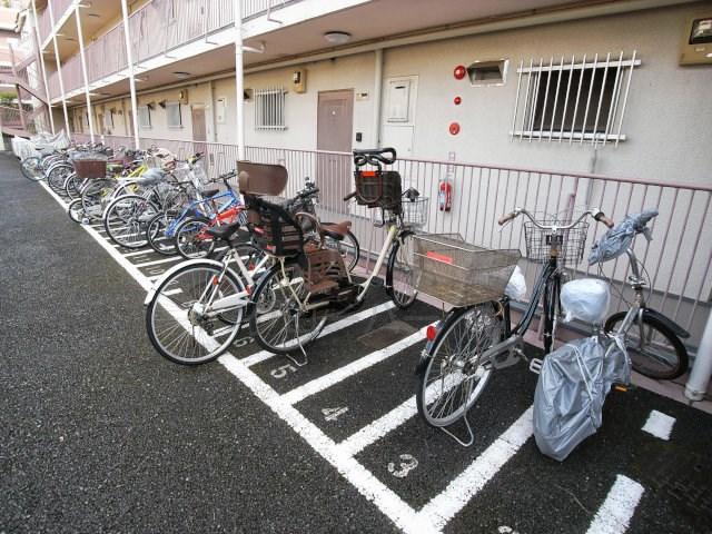 Other common areas. Bicycle-parking space