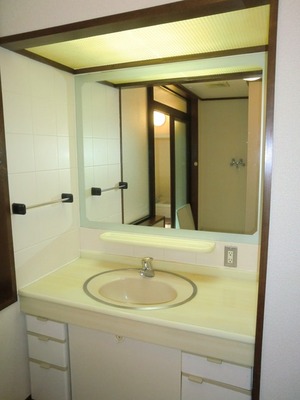 Washroom. Located in convenient independent wash basin first and second floors