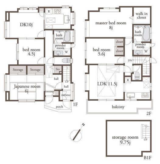 Floor plan. 69,800,000 yen, 2LDK+S, Land area 99.17 sq m , Building area 114.83 sq m floor plan Ease of use you can see if in fact you look.