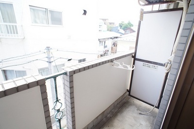 Balcony. Washing machine Storage ☆ 