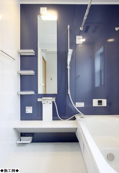 Building plan example (introspection photo). Bathroom construction cases