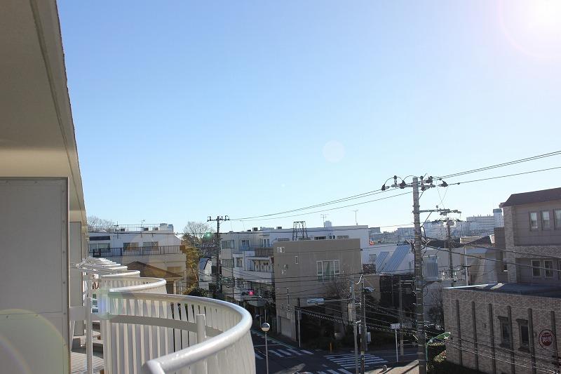 View photos from the dwelling unit. South balcony parking, Because of 6m public road, Day ・ View is good