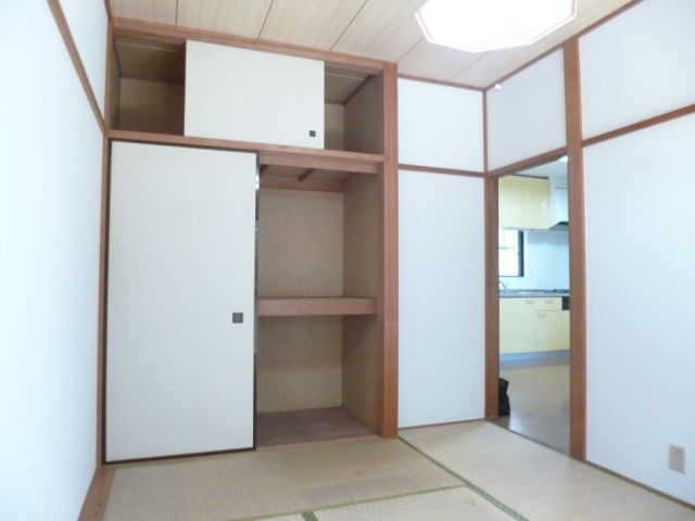 Living and room. It is with storage upper closet