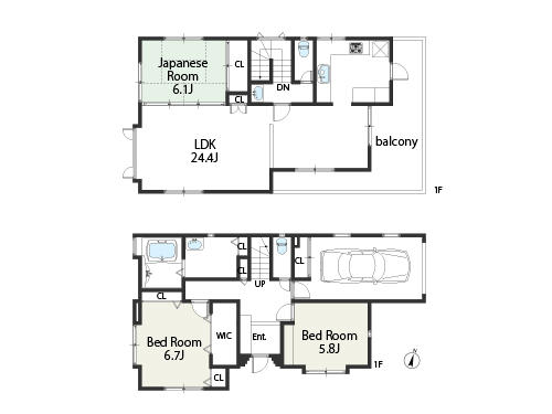 Floor plan. 82,800,000 yen, 3LDK, Land area 110.37 sq m , Building area 121.19 sq m floor plan