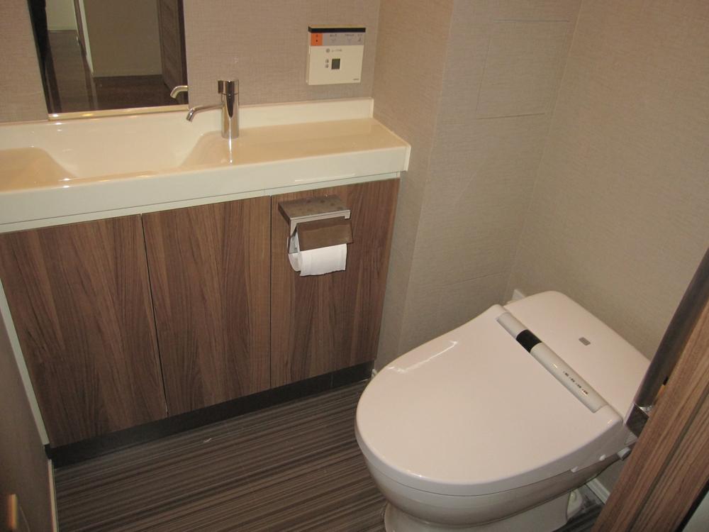 Toilet. It is refreshing impression in the tankless toilet.