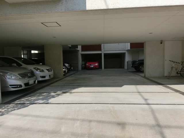 Parking lot. It is indoor parking spaces